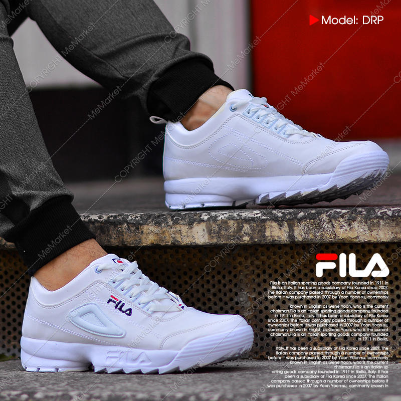 کفش مردانه FILA مدل DRP سفید