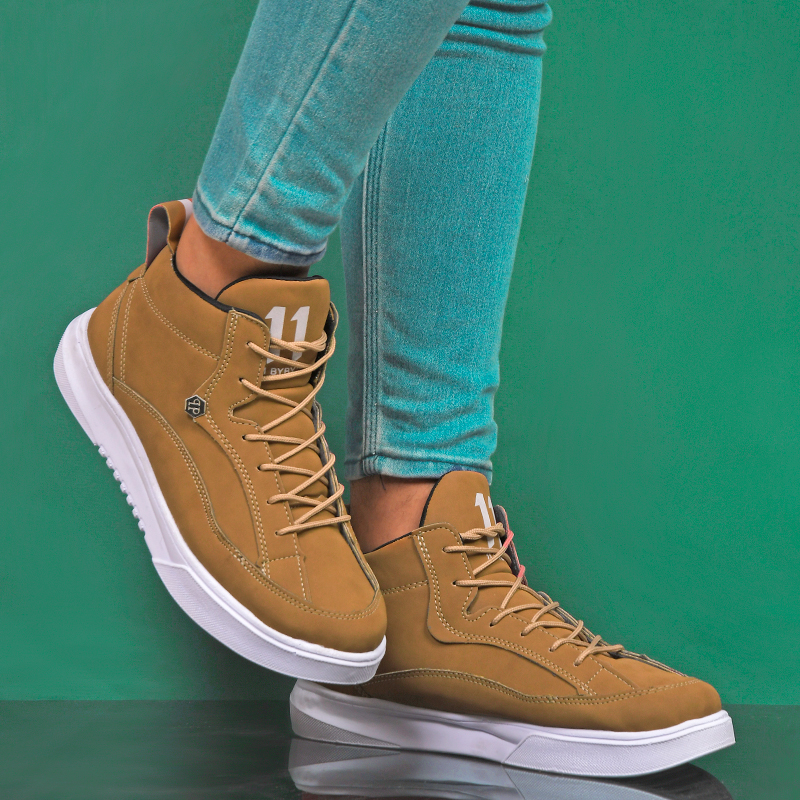 کفش مردانه ساقدار مدل qp