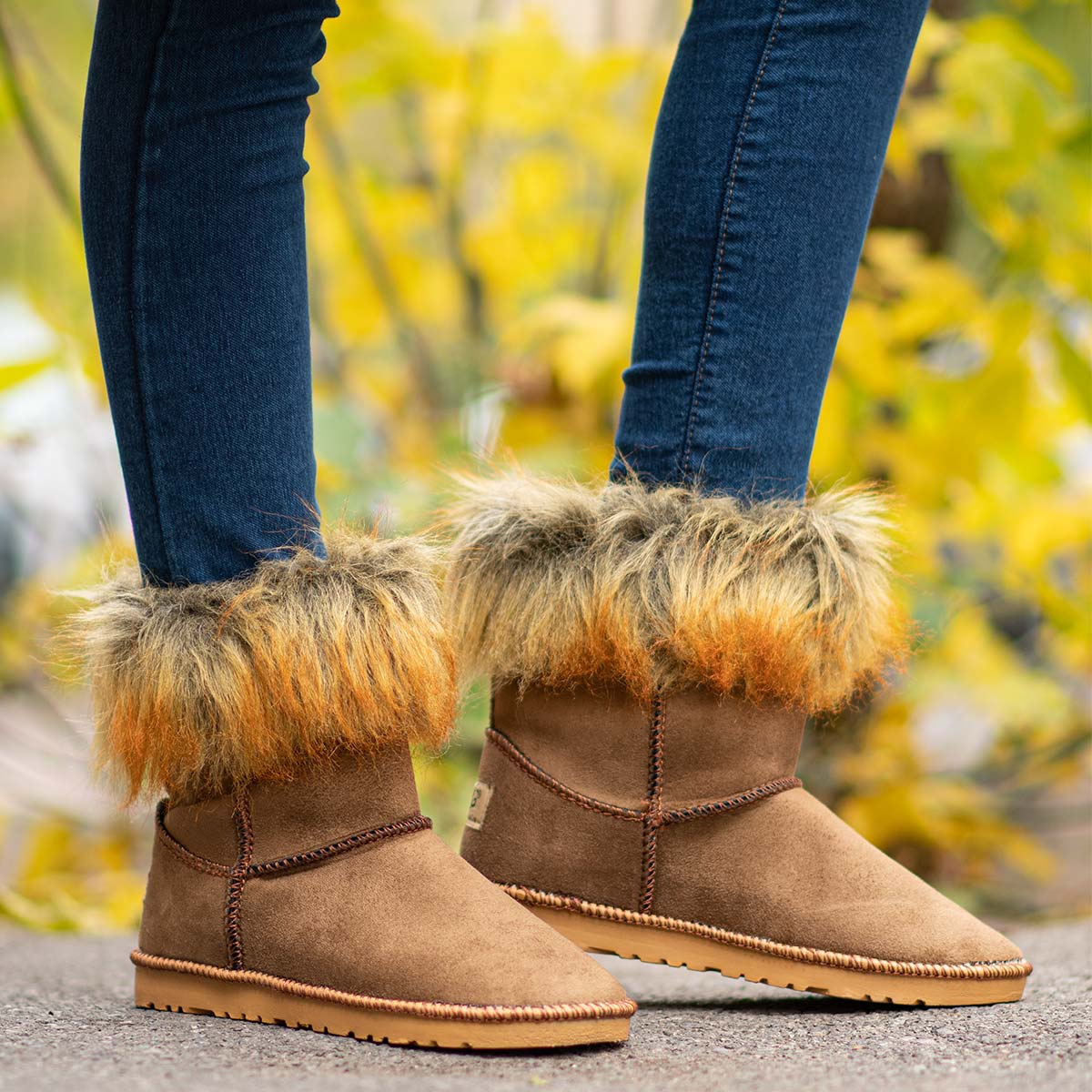 کفش ساقدار دخترانه atlas قهوه ای