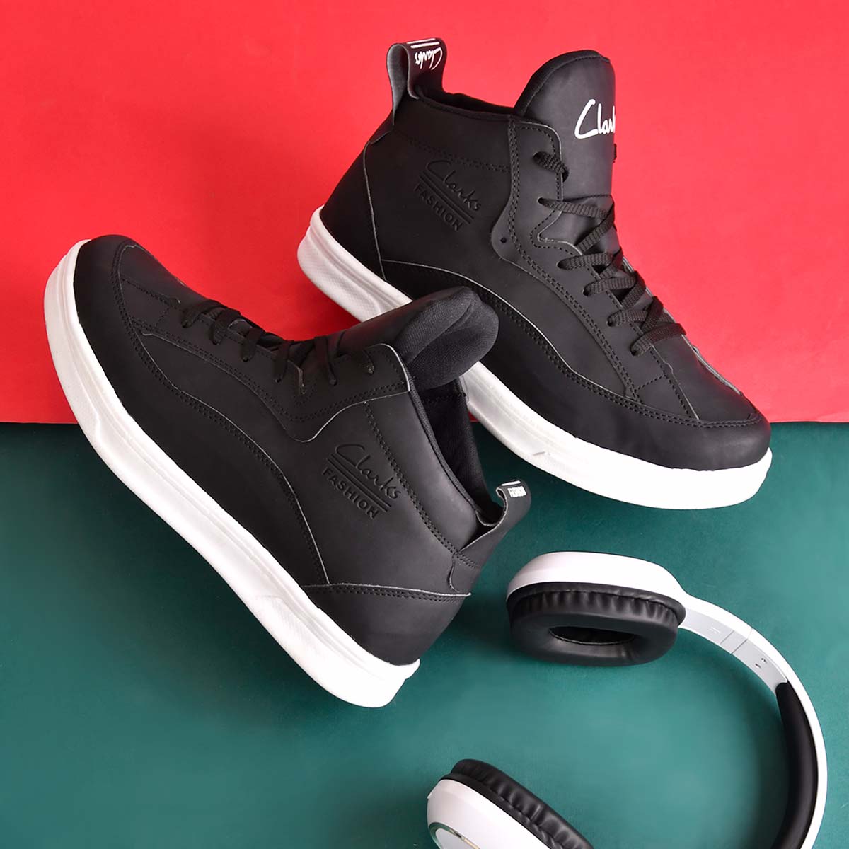 كفش ساقدار مردانه clark مدل sezar