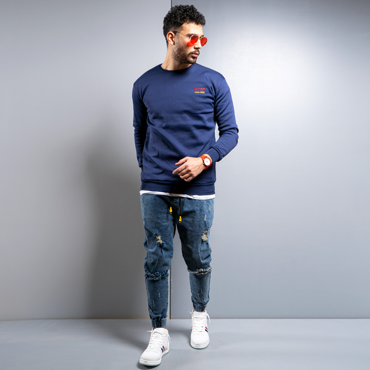 پلیورمردانه Boss مدل Anar