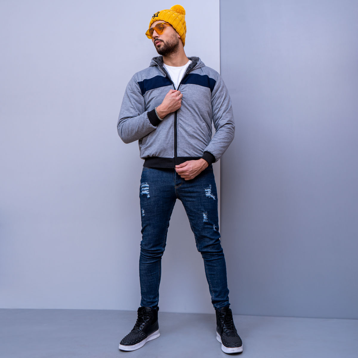 کاپشن مردانه مدل Bert