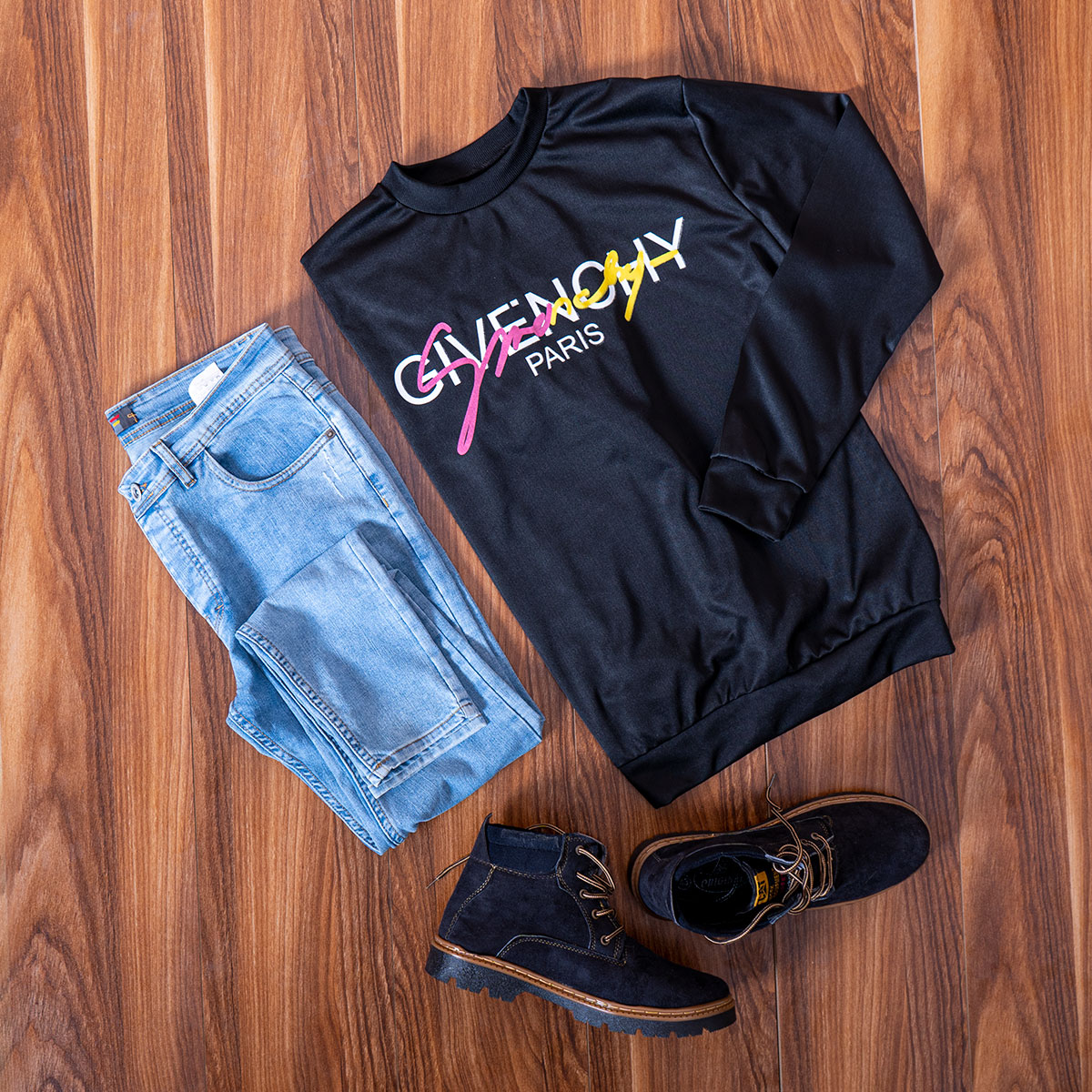 تیشرت آستین بلند مردانه مدل Mahir