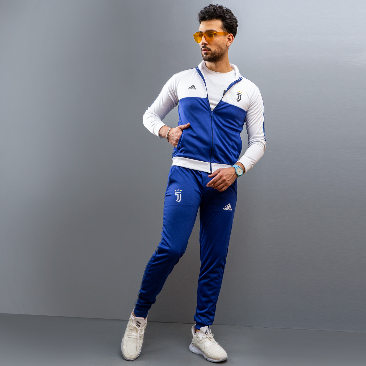 ست سوئیشرت شلوار یوونتوس مردانه مدلDRAVIN