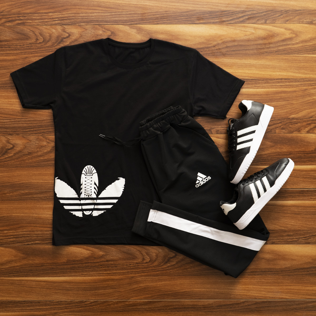 ست تیشرت شلوار adidas مردانه مدل Edvard