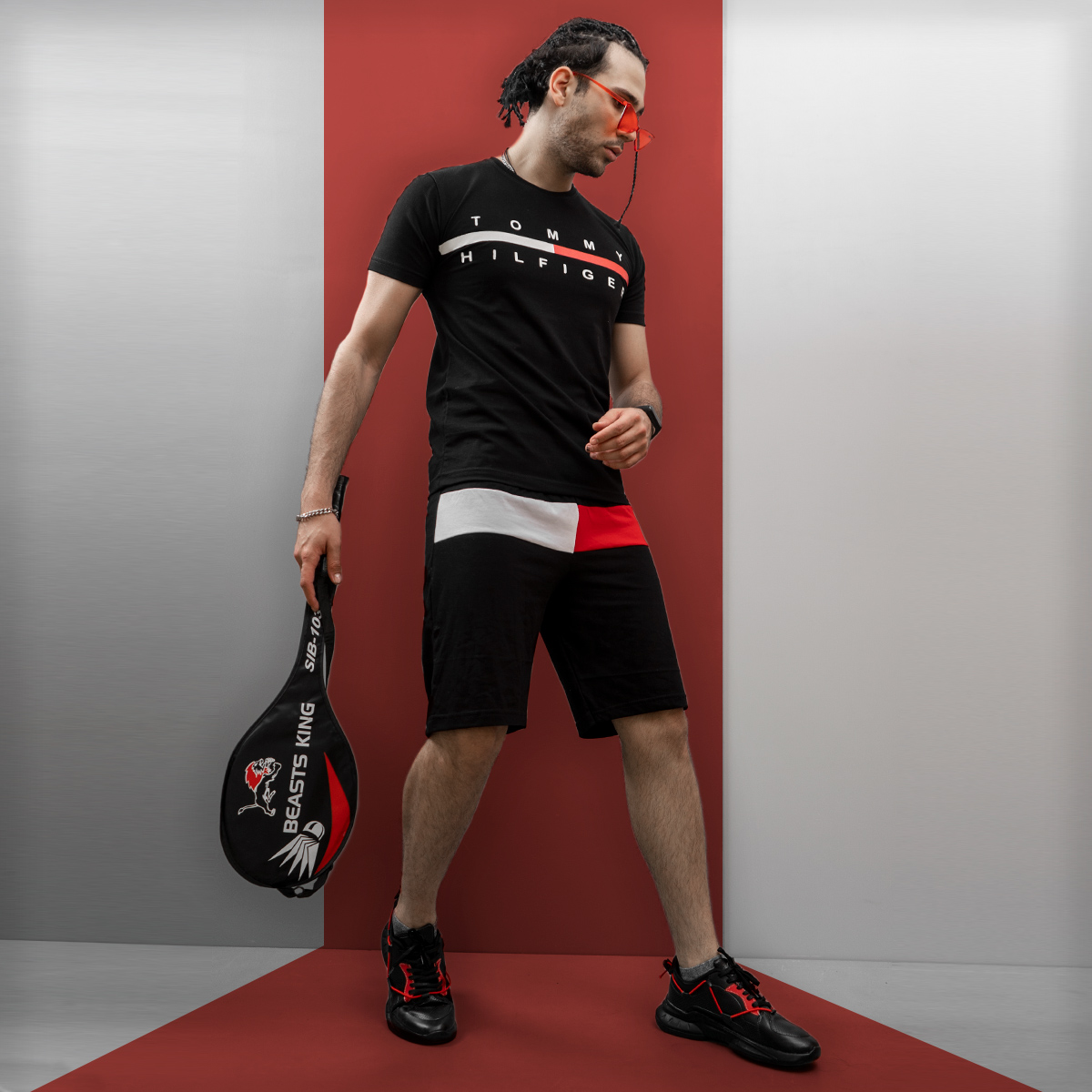 ست تیشرت شلوارک TOMMY مدل Moner