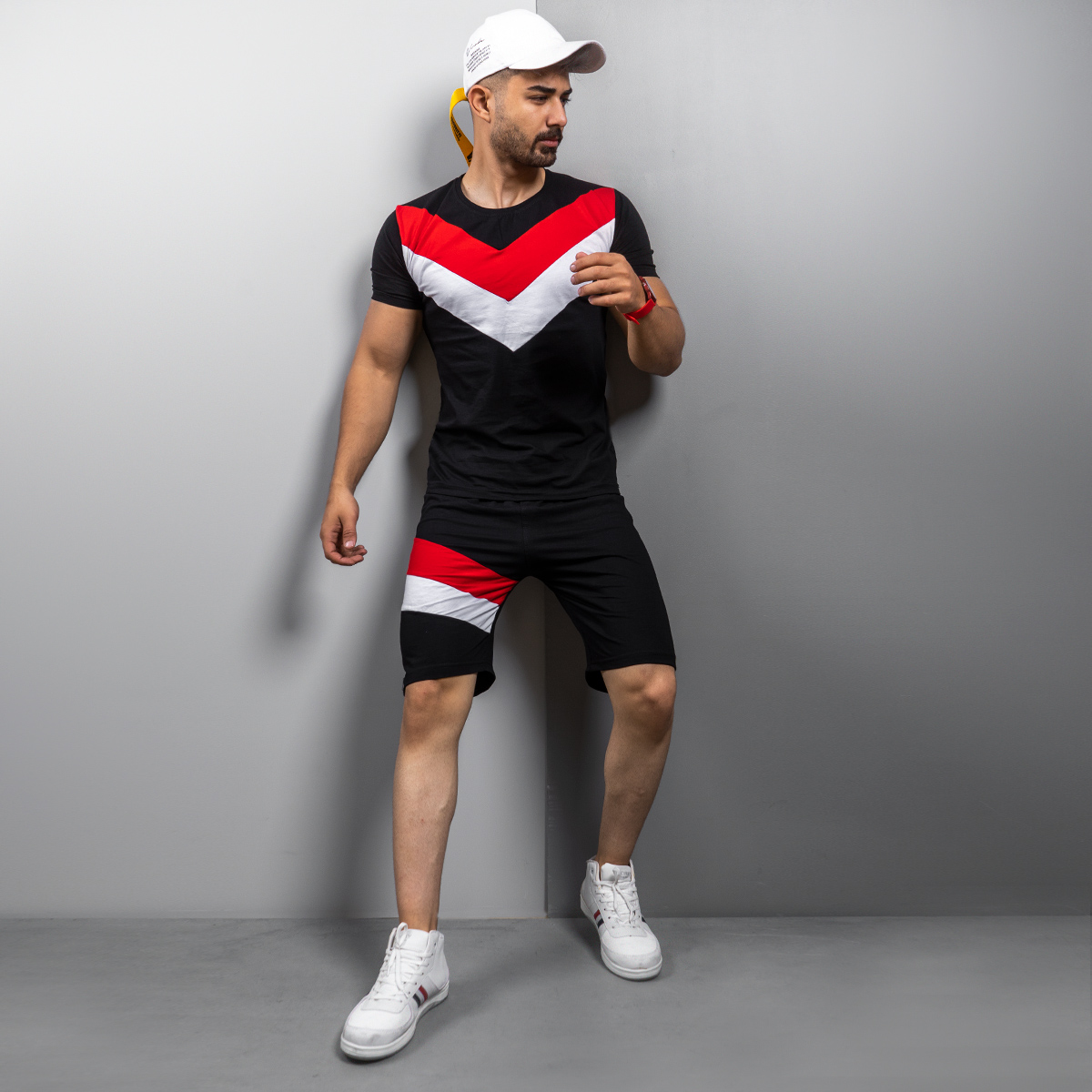 ست تیشرت شلوارک مردانه مدل Kalpa