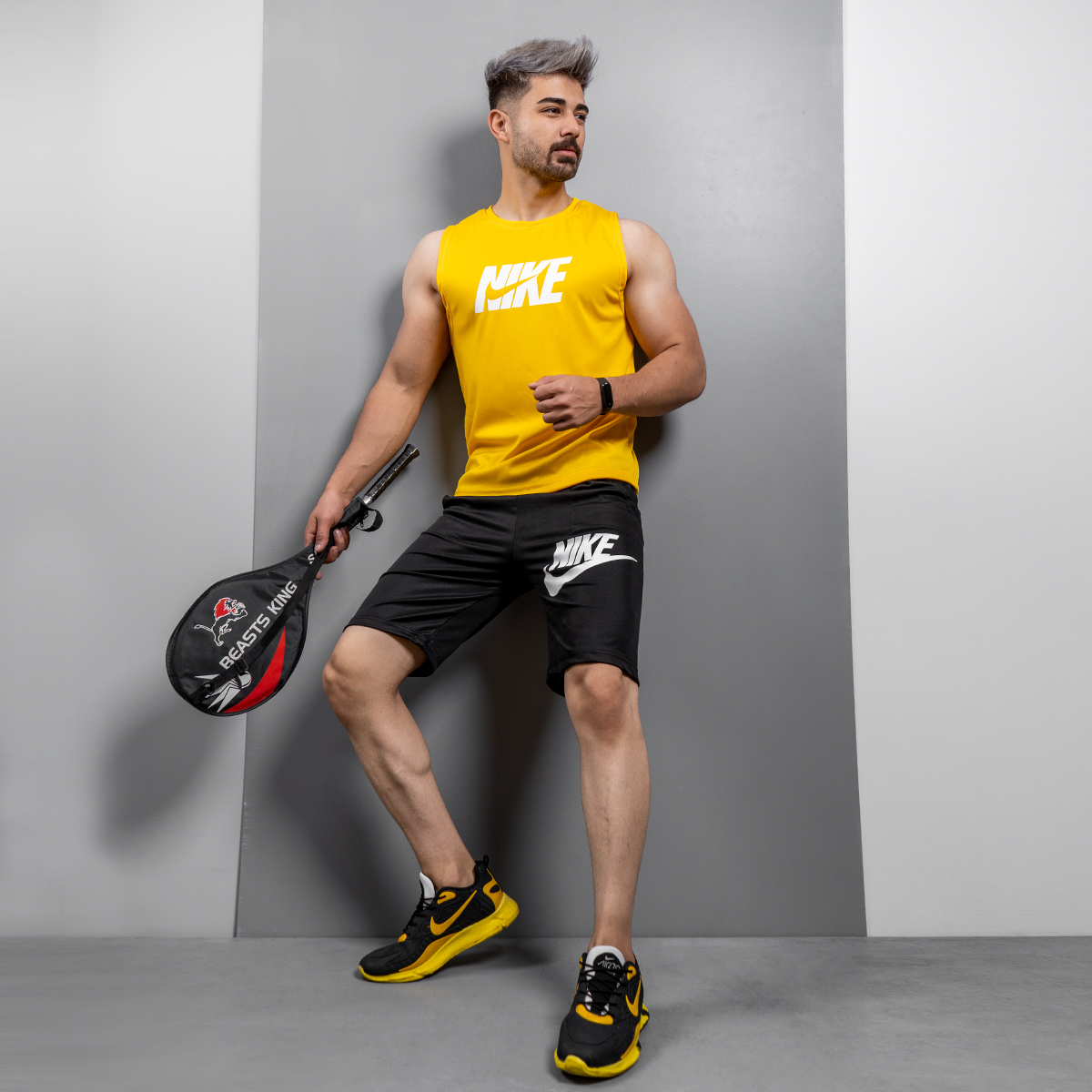 ست رکابی شلوارک Nike مردانه مدل Paraka