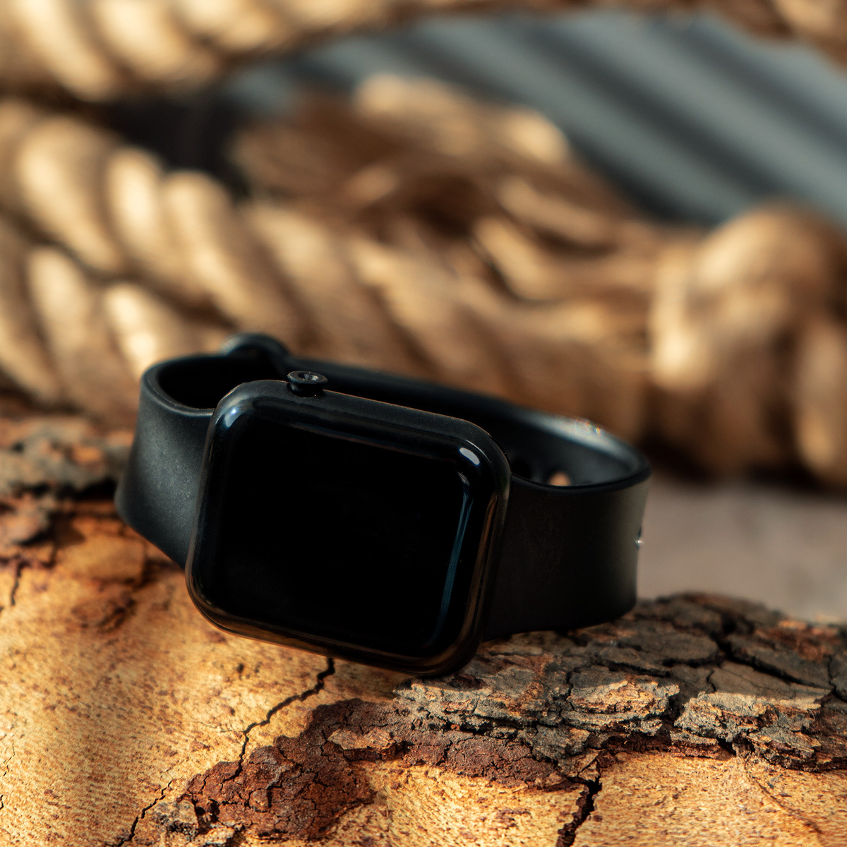 ساعت LED مشکی مدل W800