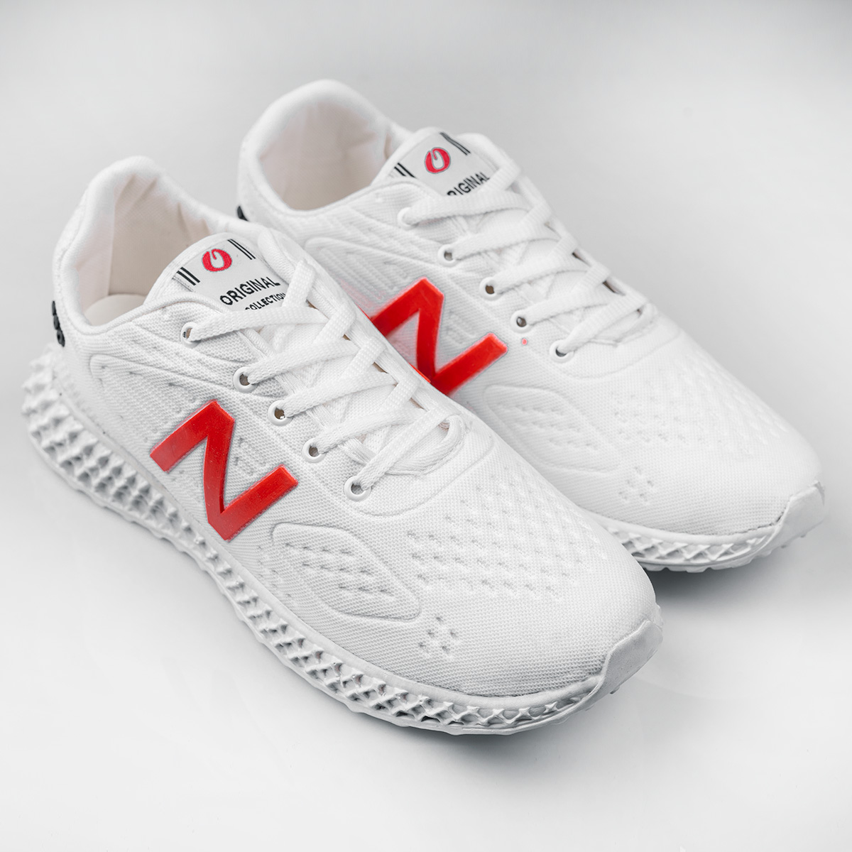 کفش ورزشی (T) نیوبالانس سفید مردانه مدل RD33