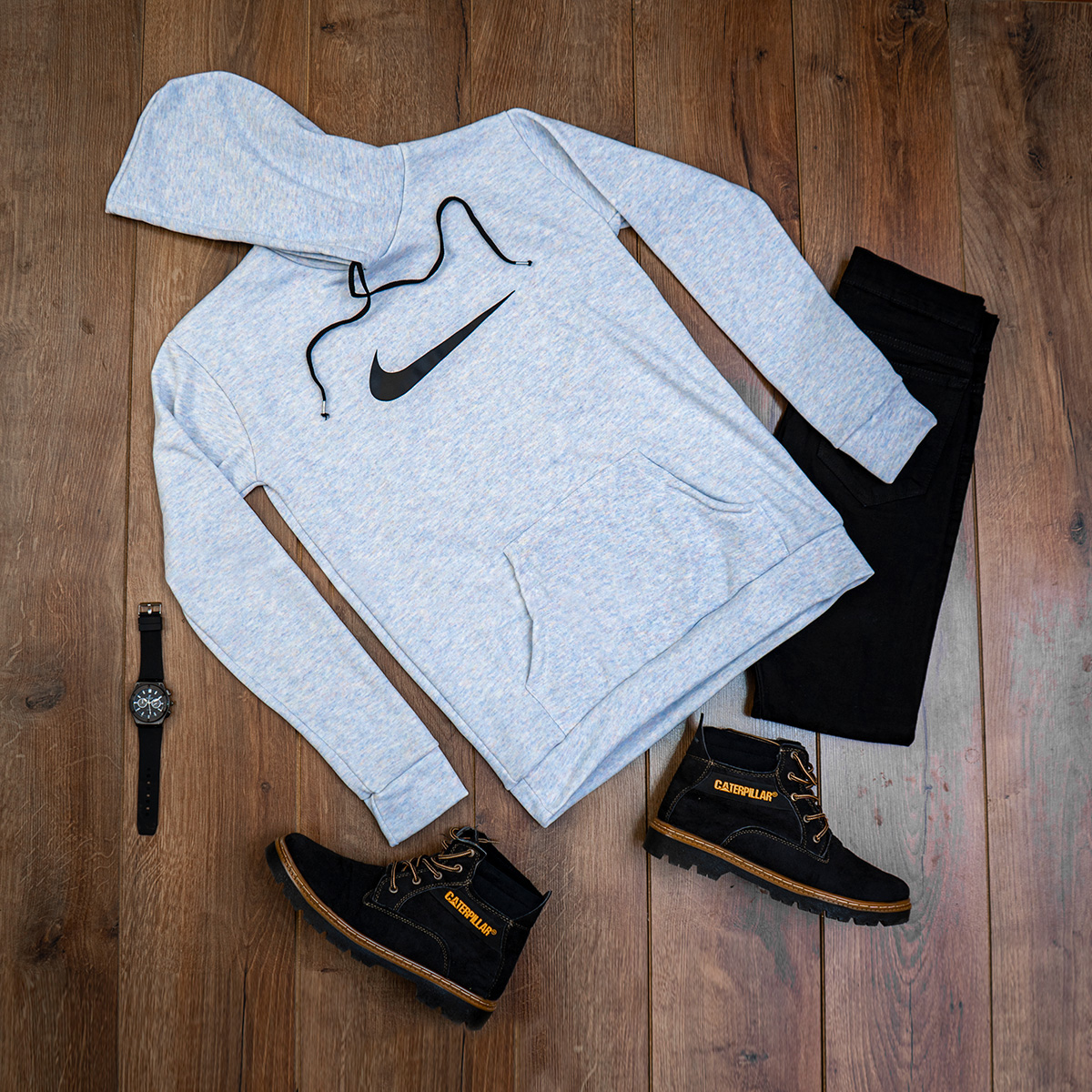 هودی نایک آبی مردانه مدلNolin