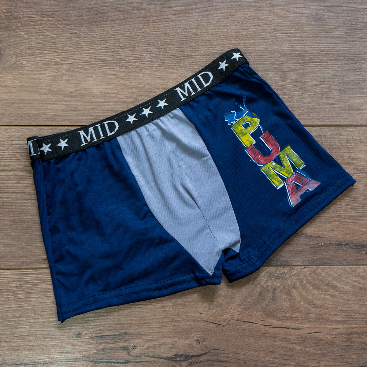 شورت نیم پا مردانه سرمه ای مدل G30