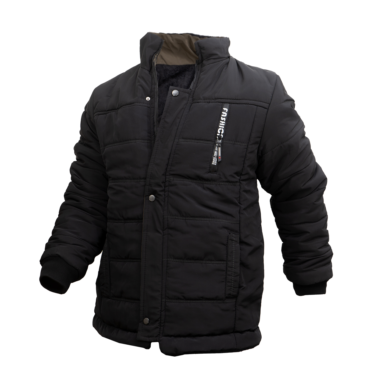 کاپشن مردانه مشکی مدل Faded