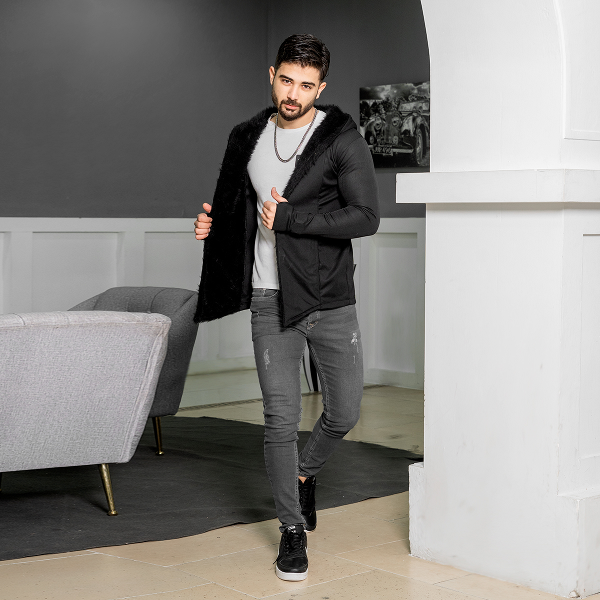 هودی مردانه مدل FLIX