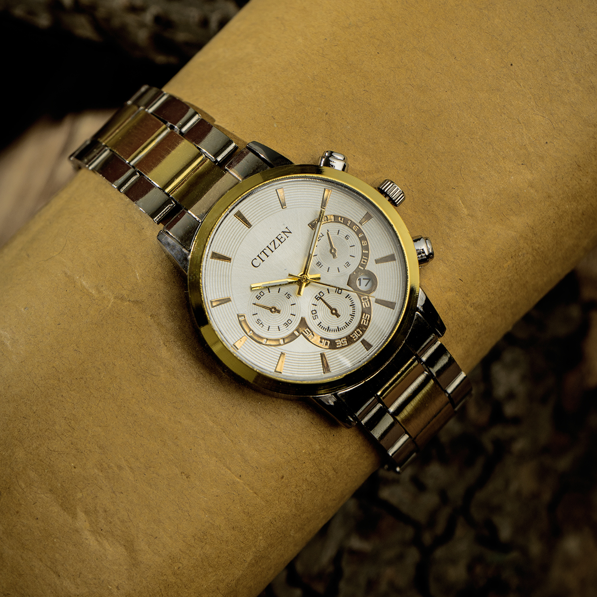 ساعت Citizen طلایی مدل EL30