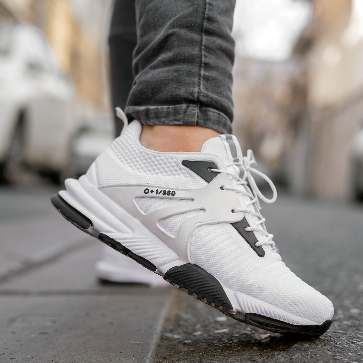 کفش ورزشی مردانه سفید مدل Shervin