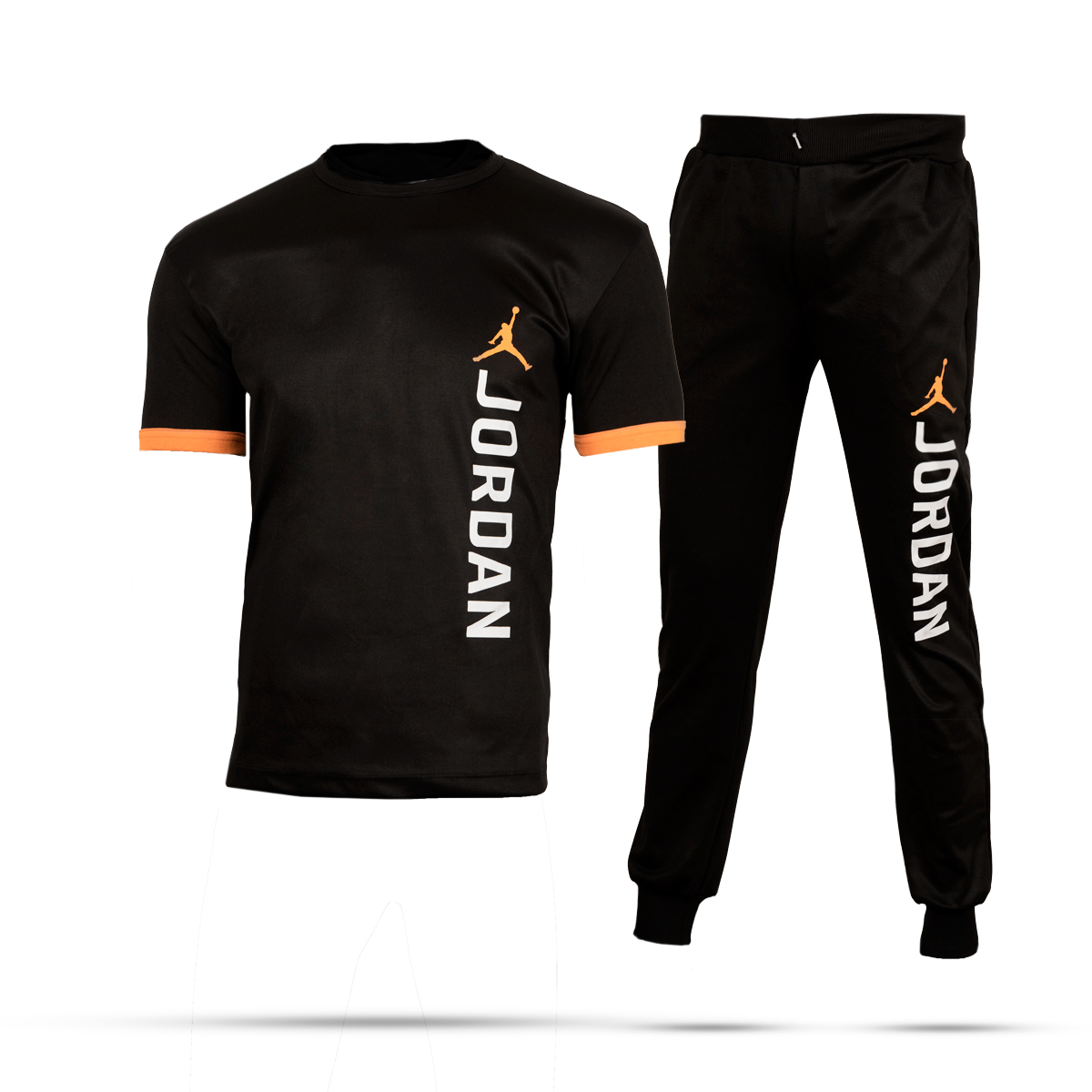 ست تیشرت و شلوار مردانه JORDAN مدل OLES (مشکی)