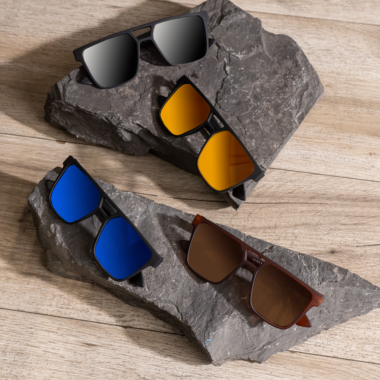 عینک آفتابی قهوه ای مدل A42