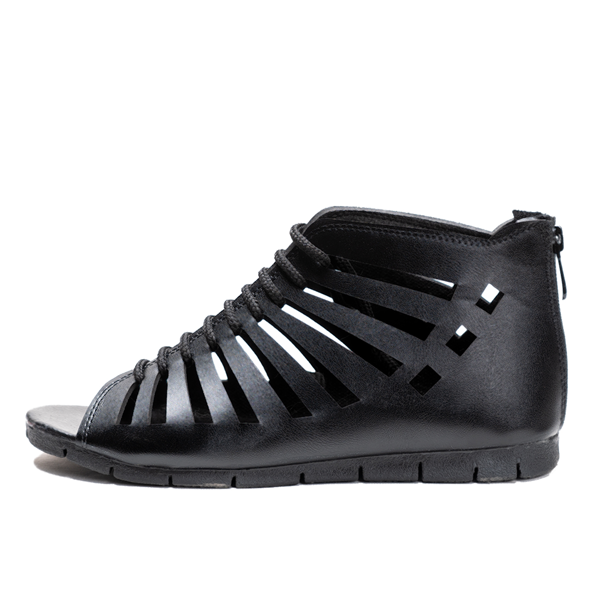 صندل زنانه بندی مشکی مدل Helia