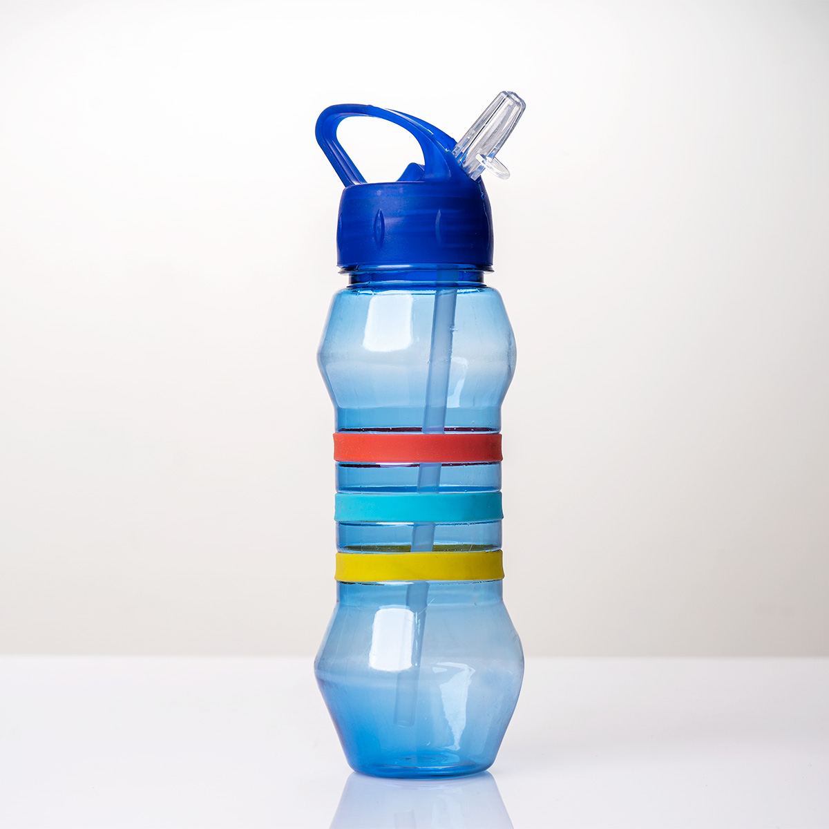 دوتا قمقمه آب آبی مدل پرچمی