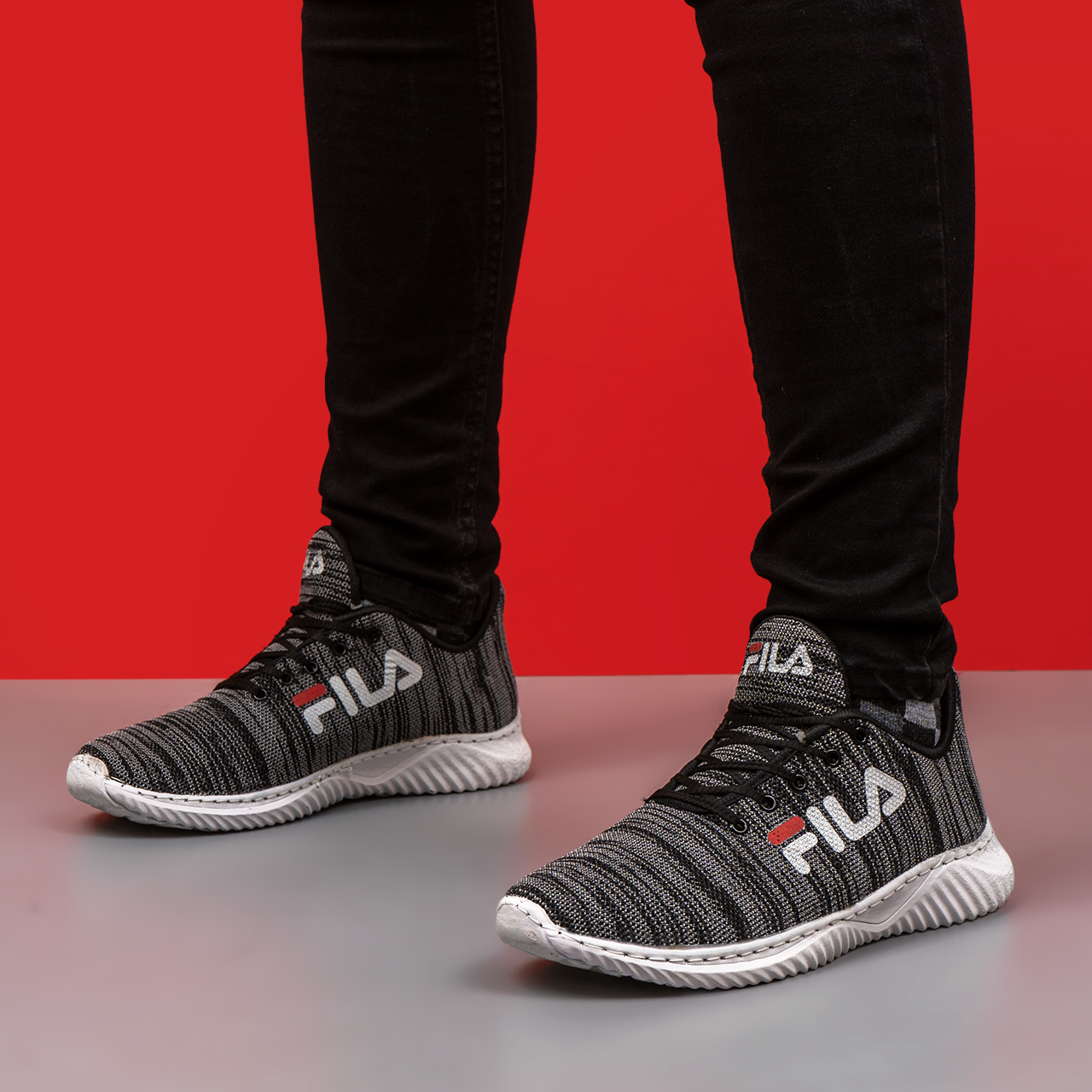 کفش ورزشی Fila طوسی مردانه مدل Rasam