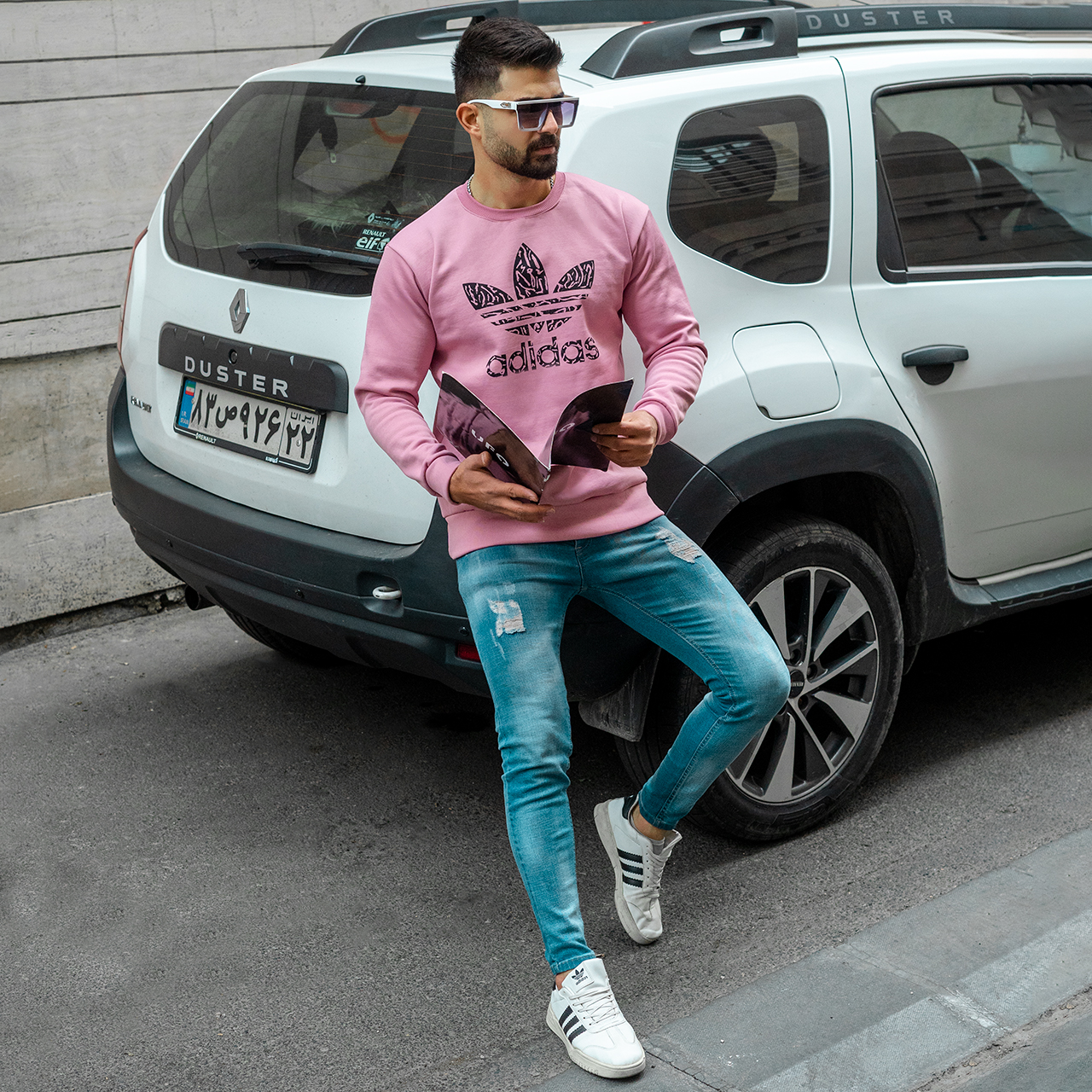 دورس مردانه آدیداس صورتی مدل ERIS