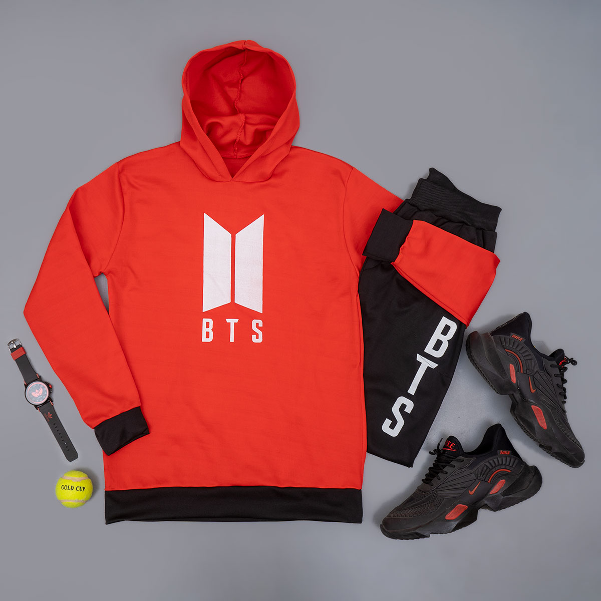 ست هودی شلوار مردانه مدل BTS