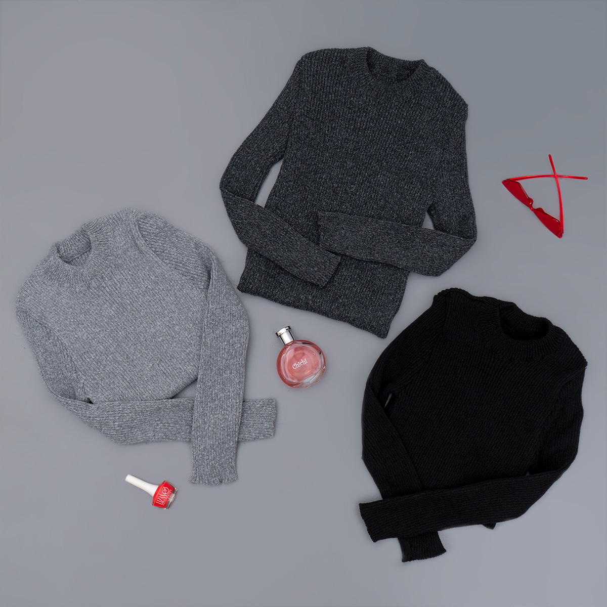 بافت طوسی دخترانه (ساده) مدل Paria