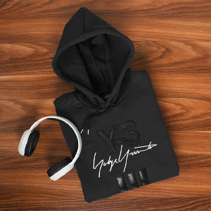 هودی مردانه Y-3 مشکی مدل Eric