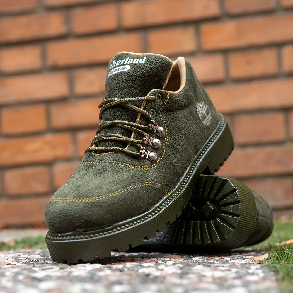 نیم بوت دخترانه سبز مدل Faranak