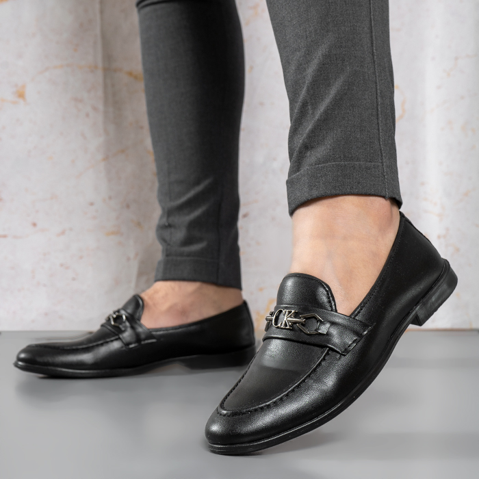 کفش کالج مردانه مشکی مدل ARHAN