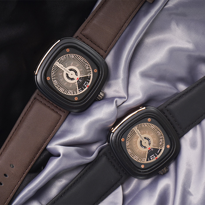 ساعت sevenfriday مشکی مدل Wave