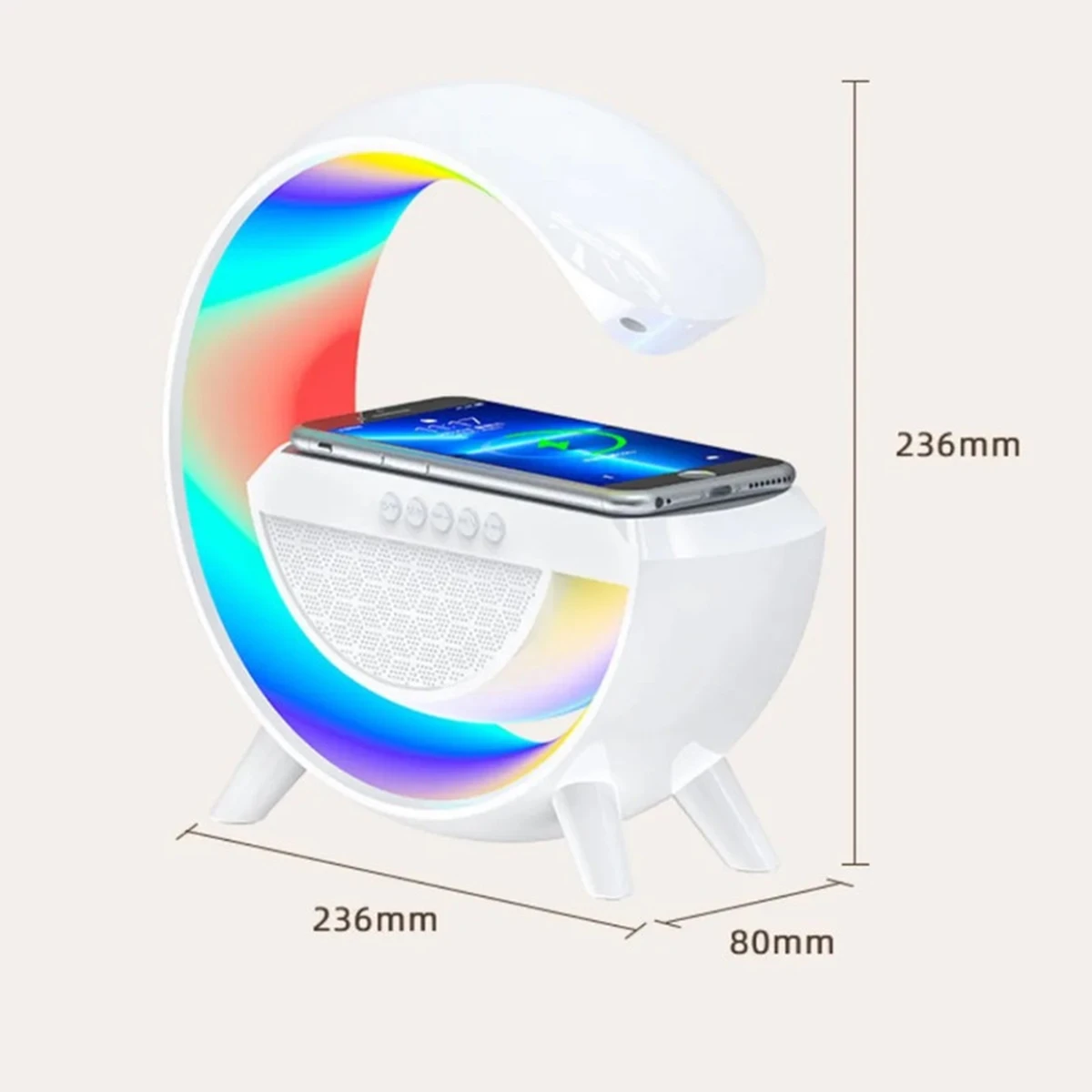 چراغ، اسپیکر و شارژر بی سیم مدل BT2301