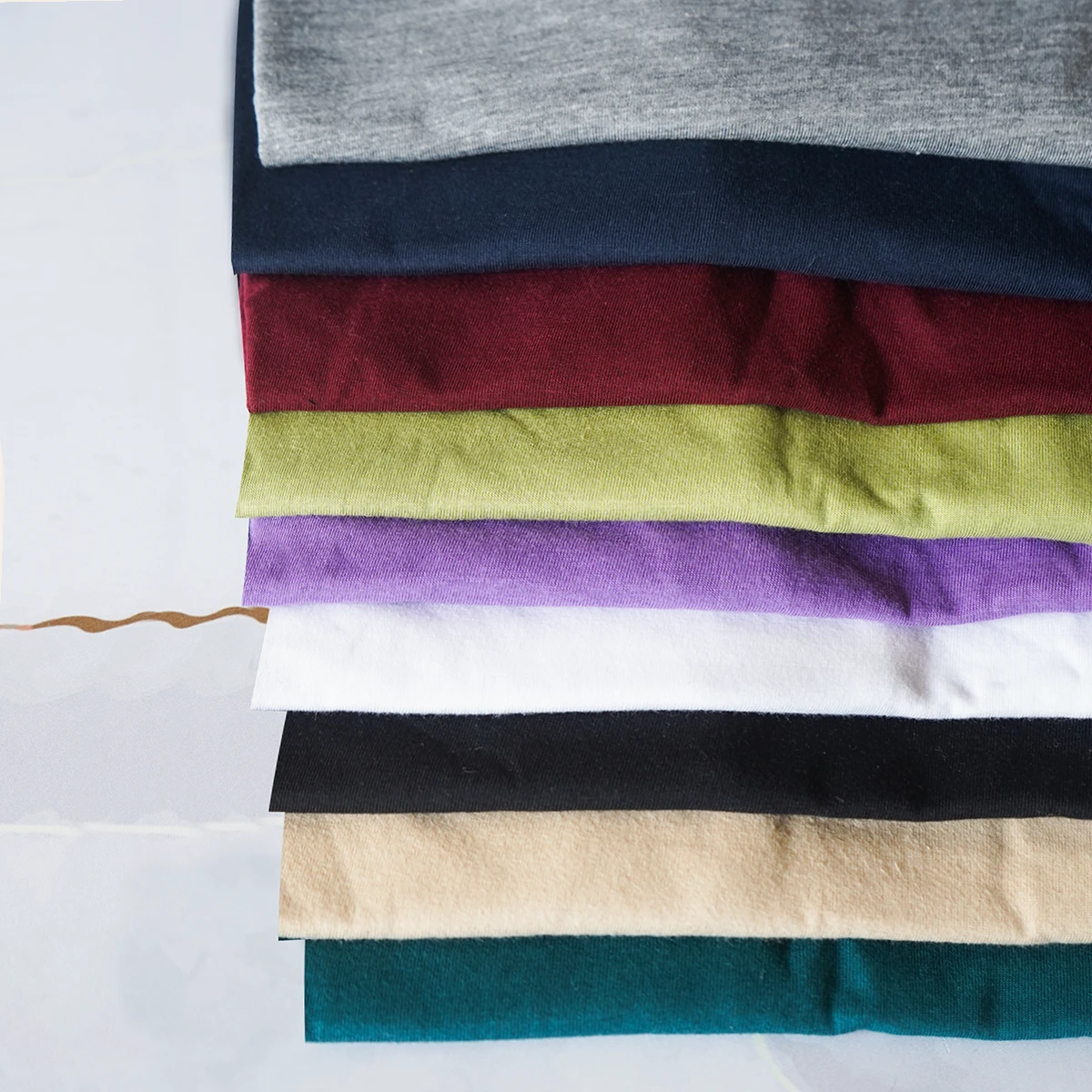 تیشرت ساده طوسی مردانه مدل Vala