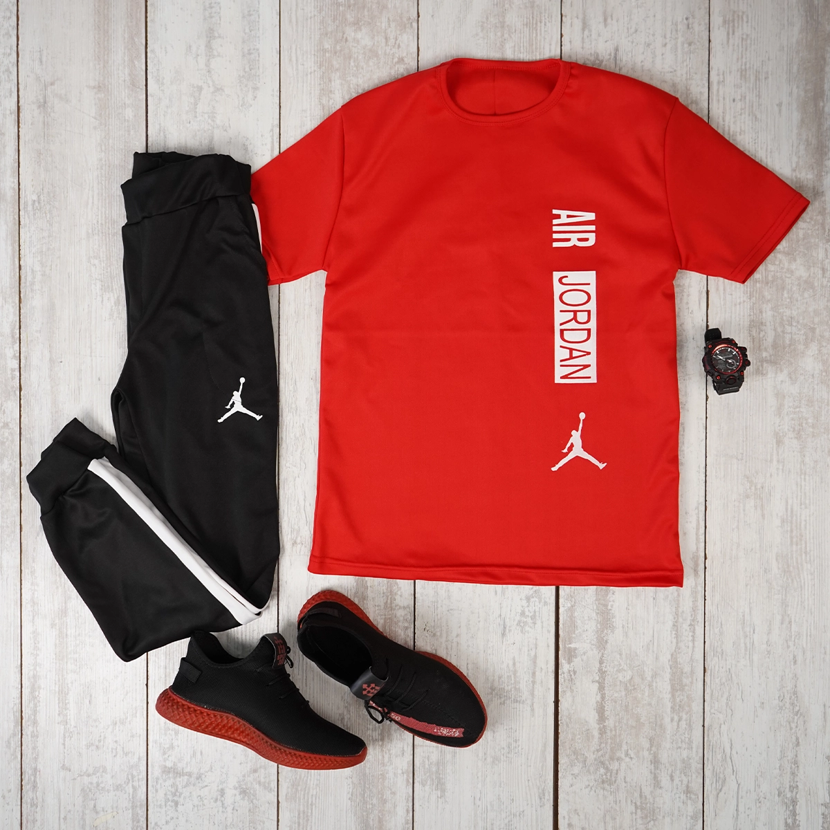 ست تیشرت شلوار ایر جردن مردانه مدل AJ