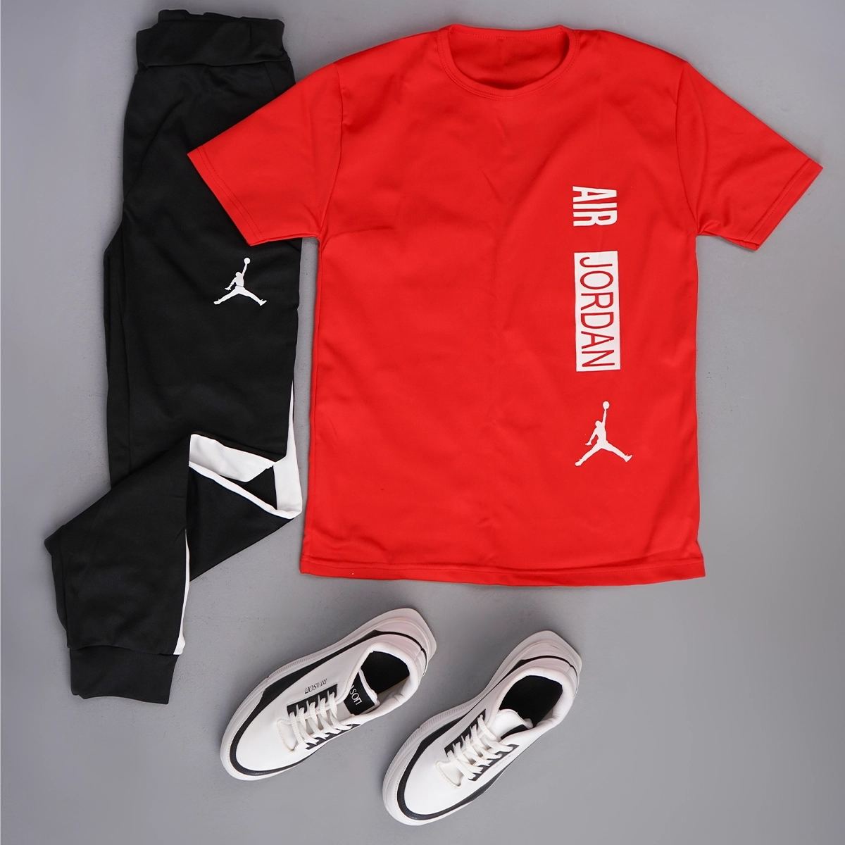 ست تیشرت شلوار ایر جردن مردانه مدل AJ