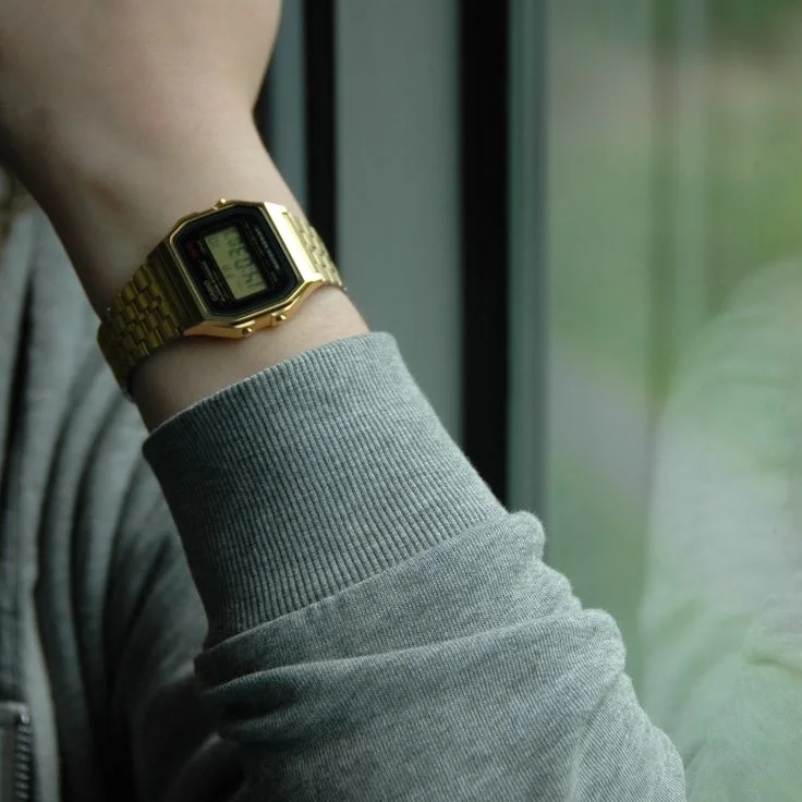 ساعت طلایی نوستالژی Casio ( زنانه)