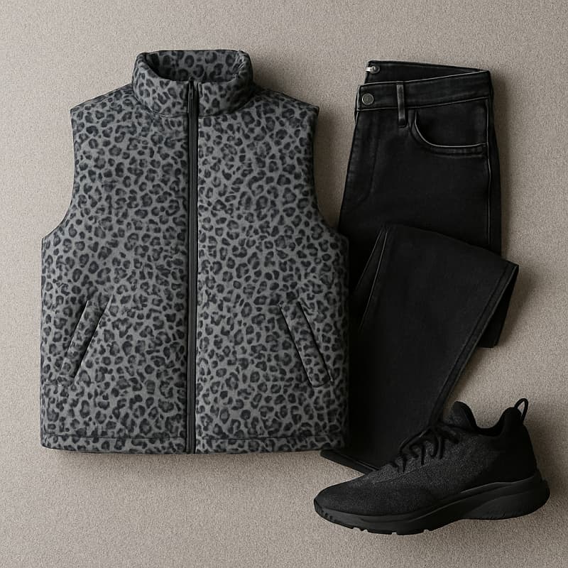 پافر طوسی طرح پلنگی