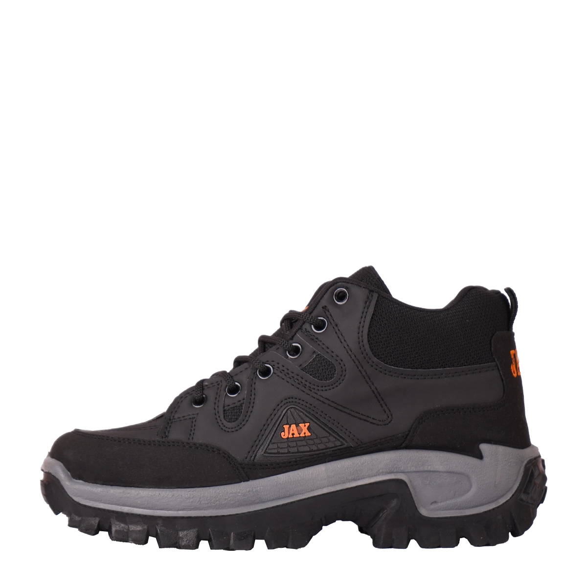 کفش ساقدار مردانه مشکی مدل JAX