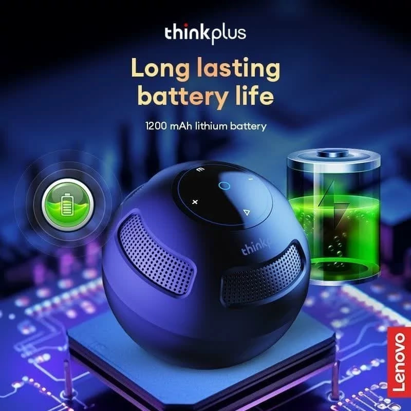 اسپیکر بلوتوث Lenovo تمام لمسی مدل Think Plus-مشکی
