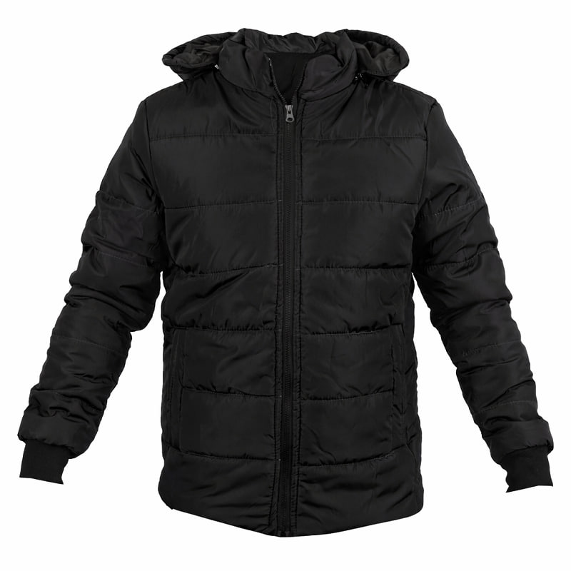 کاپشن بادی مشکی مردانه مدل Arshan-مشکی