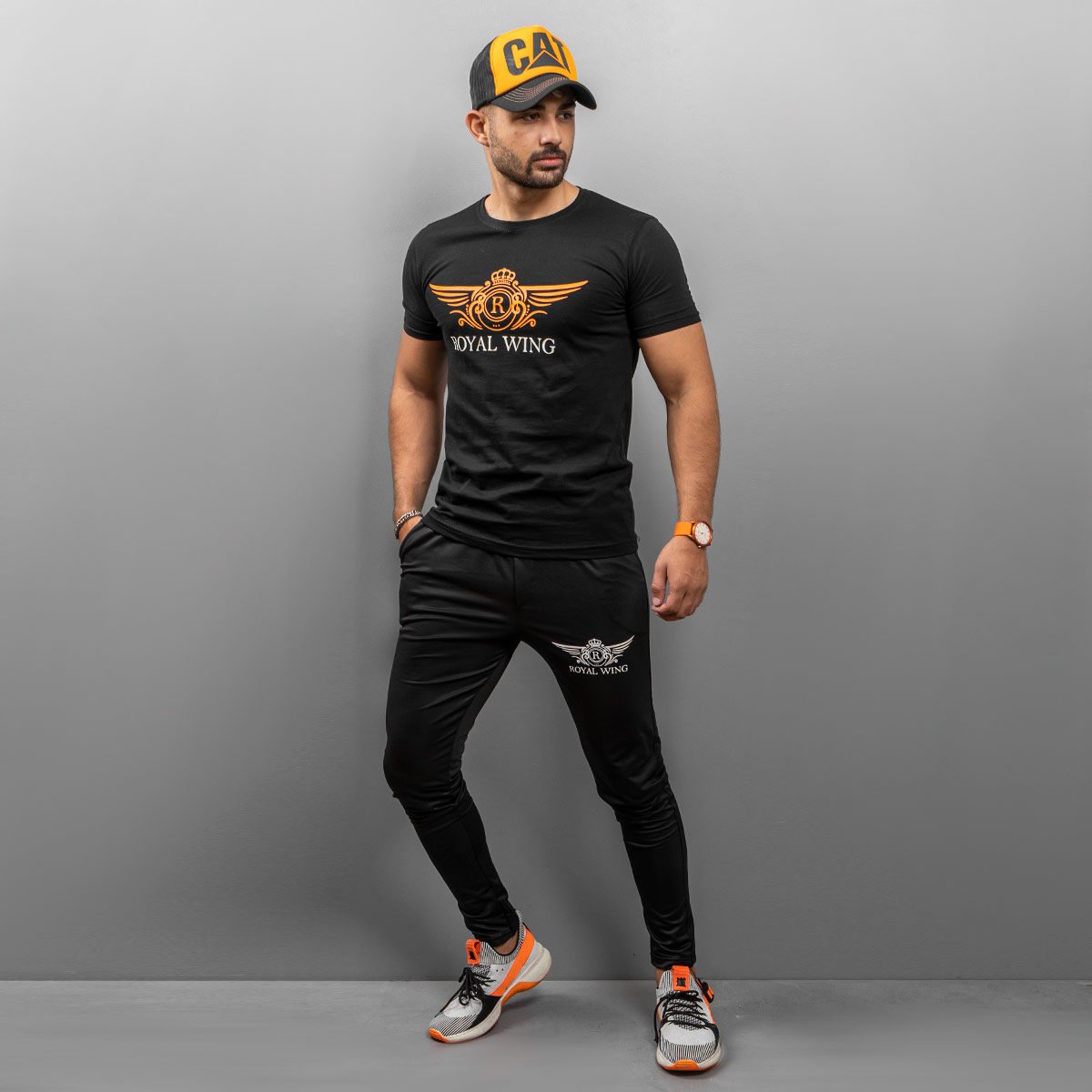 ست تیشرت شلوار ROYAL WING مردانه مدلAlian