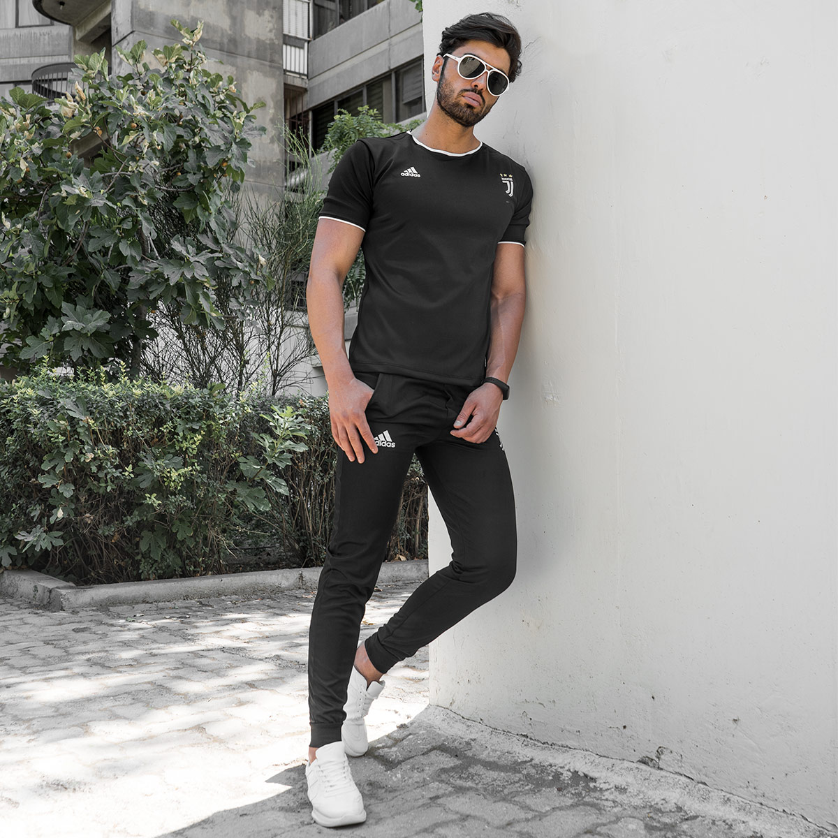 ست تیشرت شلوار یوونتوس مردانه مدلAron