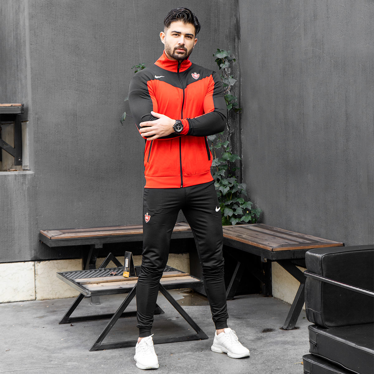 ست سوئیشرت شلوار پرسپولیس مردانه مدل PSP